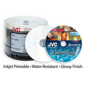 WATERSHIELD CD/DVD/BD дискове за инк-джет печат