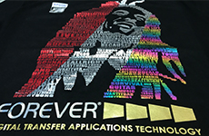 FACTOR.BG + Epson F2000 + Forever Hot Stamping Foil декорац ия на текстил с директен печат и метализирано фолио