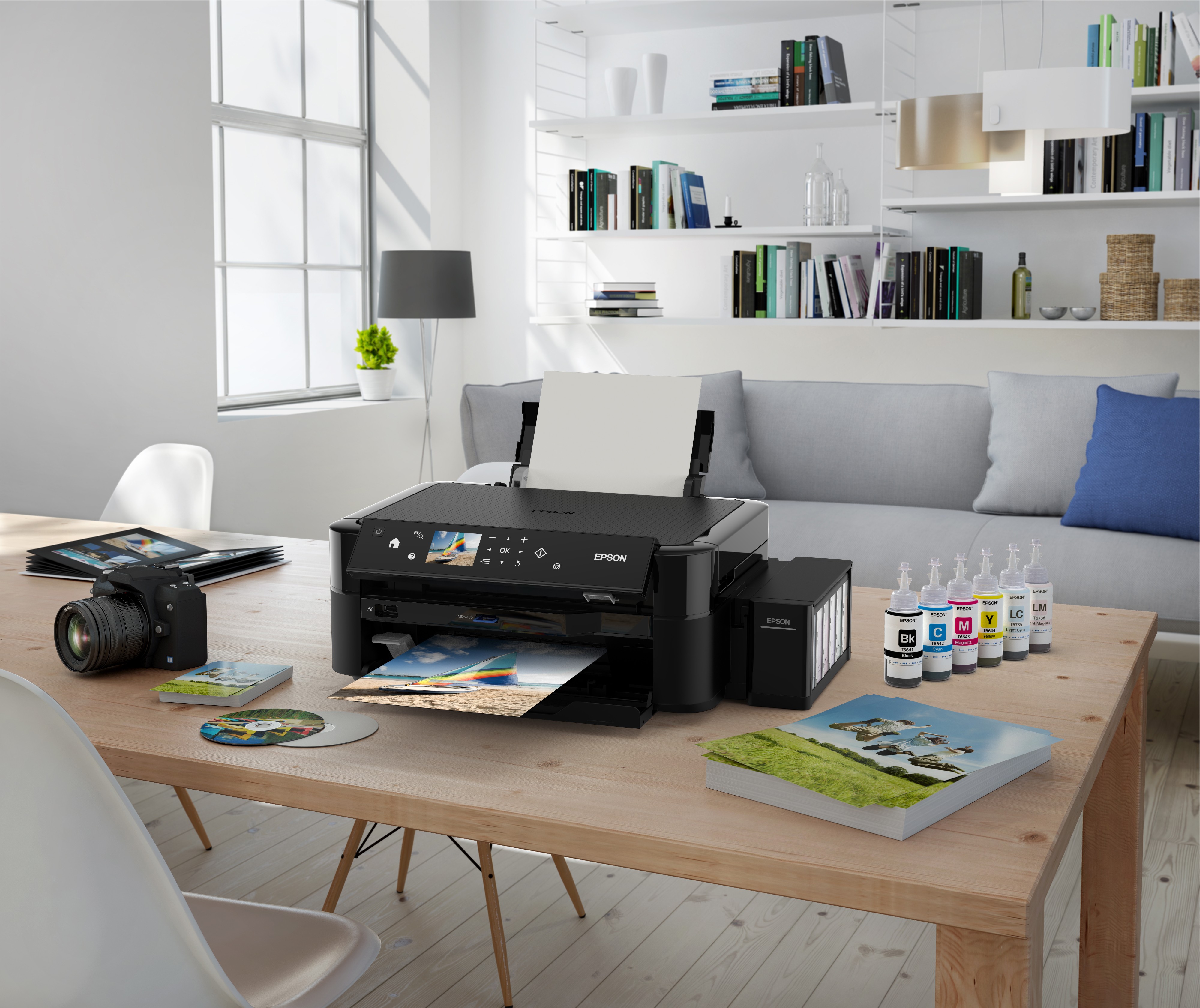 Мастиленостуен принтер със скенер и копир Epson L850