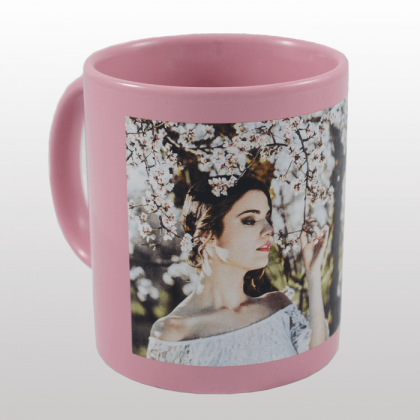 FOREVER Standard Mug, PINK for Laser printing