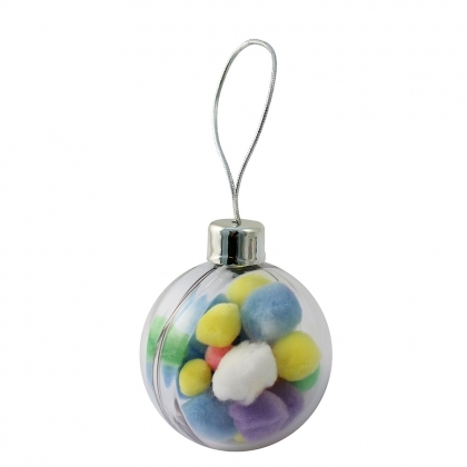 ADV Bauble Decoration Ice White (box-72)