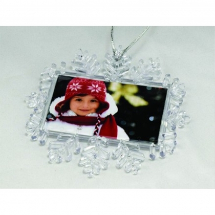 Adventa Maxi Size Snowflake Magnet- Clear