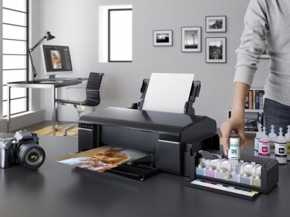 Ink filling of printer Epson L-series