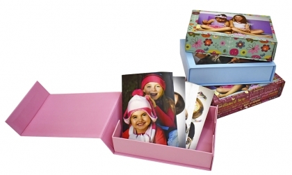 Mitsubishi EasyGifts Подаръчна кутия за снимки 10X15 Асорти 5 текстури