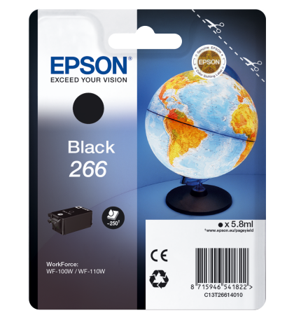 Singlepack Black 266 ink cartridge