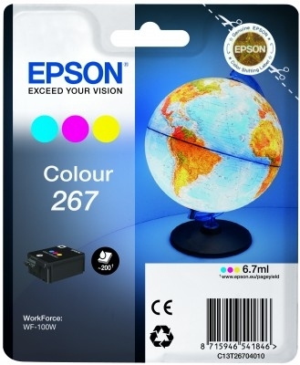 Singlepack Colour 267 ink cartridge