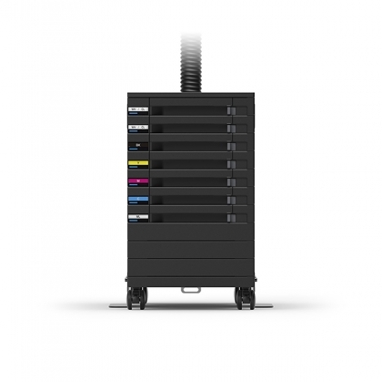 Epson SureColor SC-F3000 високопроизводителен принтер за директен печат върху светли и тъмни тениски с бяло мастило
