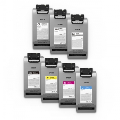 Epson SureColor SC-F3000 високопроизводителен принтер за директен печат върху светли и тъмни тениски с бяло мастило