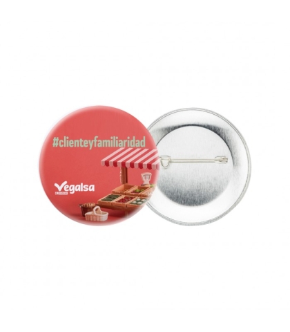 IDGamax 59 mm round button CH-Ø59 100 pcs