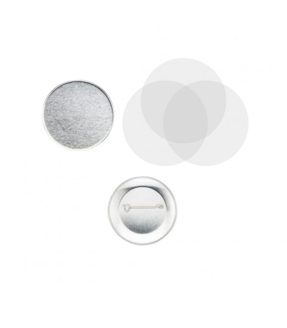 IDGamax 59 mm round button CH-Ø59 100 pcs