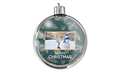 Giant Bauble Decoration - Clear