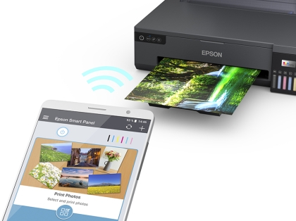 Epson EcoTank L18050 мастиленоструен (инк-джет) 6-цветен фотопринтер A3+ за снимки, дискове и карти