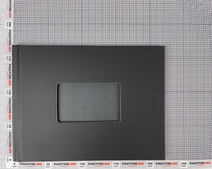 Pro PhotoBook WITH WINDOW A5L - black silk - Box 10 pcs