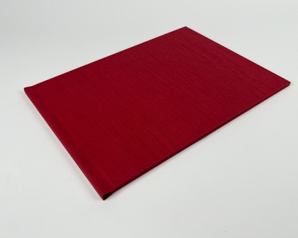 Фотокнига за подвързване с телбод - A4 пейзаж - Kashmir Red