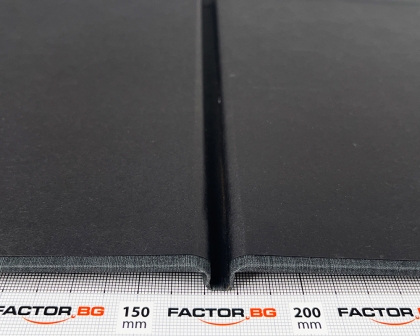 PhotoBook For Staple Steelbinding 21x21 Kashmir Charcoal / Black Mirror
