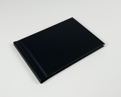 Фотокнига за подвързване с телбод - 4x6 (100x150 mm) - Black Silk