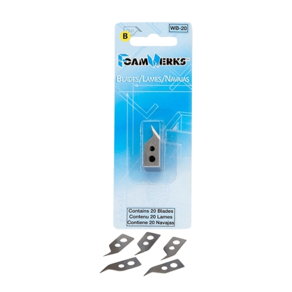 LOGAN Foamwerks Blade for WB6020 20 PK