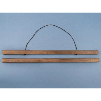 Poster Hangers Natural Walnut - different sizes