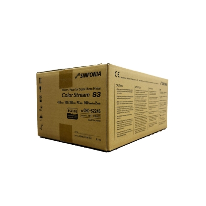 Photo paper + Ribbon 15x20/ 6x8" for 900 photos - for S3 printer