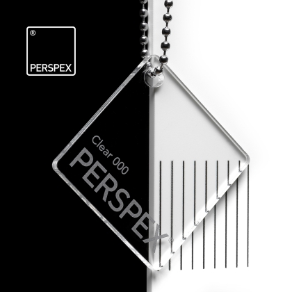 PERSPEX Transparent Double-Sided Gloss 000 CLEAR acrylic sheets