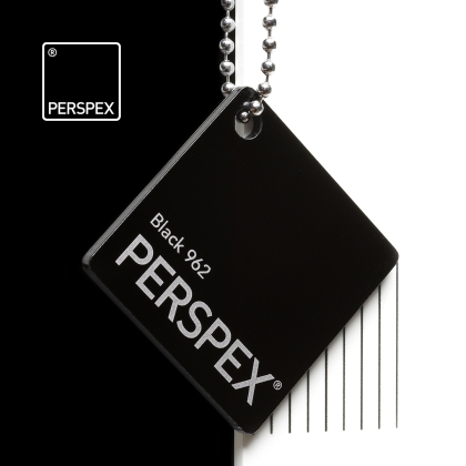 PERSPEX Плътен Цветен Плексиглас 962 BLACK