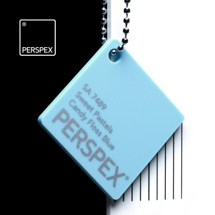PERSPEX Пастелен Плексиглас SA 7489 CANDY FLOSS BLUE