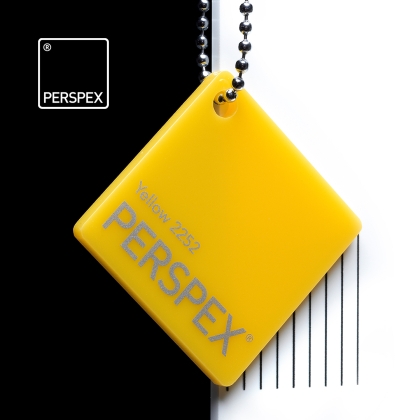 PERSPEX Solid/Translucent 2252 YELLOW acrylic sheets