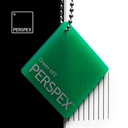 PERSPEX Плътен Цветен Плексиглас 692 GREEN