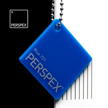 PERSPEX Плътен Цветен Плексиглас 751 BLUE