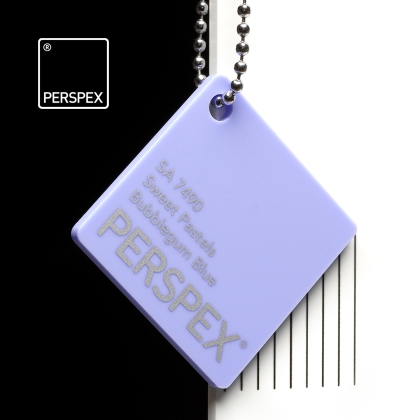 PERSPEX Пастелен Плексиглас SA 7490 BUBBLEGUM BLUE