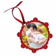 Г4 CL - Ornament CREATIVE BORDER - LONDON (doublesided), aluminium, white, gloss , 76,10 x 76,05 x 1,14 mm