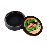 КУТИЯ ЗА БИЖУТА И CD/DVD, Дърво/FRP, Бяло, Гланц, с вложка 47.63 x 139.7 x 2.29mm