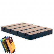 Acrylic Black Base For 4 Photo Panel 2.3" x 3.3" / 57 x 83 mm 8 pcs/box