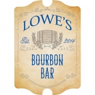 Hardboard Gloss White Signs Of Life - Antique shape 10.9"x15.4" / 277 x 391 mm 8 pcs/box