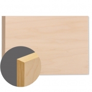 Maple Silver Matte 1 side, 1200 x 600 x 15,88 mm