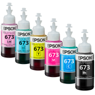 Комплект мастила за L800, L805, L810, L850, L1800 (6 х 70 ml, T673)