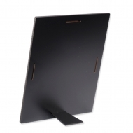  Hardboard Gloss White Flat Top Photo Panel with Kickstand 5.9" x 5.9" / 150 x 150 mm 20/box