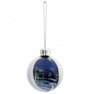 ADV Bauble Decoration Ice White (box-72)