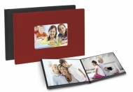 Easy Gifts Албум за 12 снимки 15x20, с прозорче ЧЕРЕН / ЧЕРВЕН