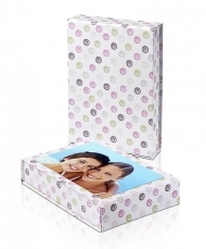 Mitsubishi EasyGifts Подаръчна кутия за снимки 10X15 Асорти 5 текстури