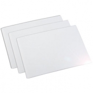 OPUS-C Hard Cover Art white glossy А5+ 217x151mm, 10 комплекта х 2 корици - арт, бялo, гланц