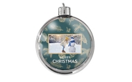 Giant Bauble Decoration - Clear