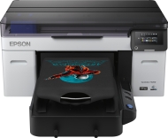 Epson SureColor SC-F2200 DTG CMYK+WHITE. Принтер за директен дигитален печат върху текстил (DTG )и филм (DTF) - най-добри цени от FACTOR.BG. Перфектен за печат и щампи върху тениски.
