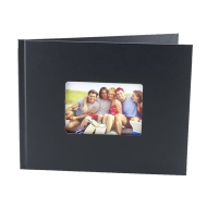 Албум Pro PhotoBook С ПРОЗОРЧЕ - A5 пейзаж - Black Silk