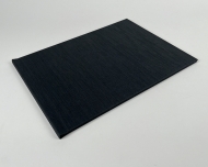 PhotoBook For Staple Steelbinding A4L Kashmir Charcoal / Black Mirror