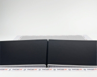 PhotoBook For Staple Steelbinding A4L Kashmir Silver / Black Mirror