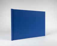 PhotoBook For Staple Steelbinding A4L Kashmir UltraMarine / Black Mirror