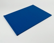 PhotoBook For Staple Steelbinding A4L Kashmir UltraMarine / Black Mirror