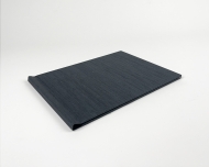 PhotoBook For Staple Steelbinding A5L Kashmir Charcoal / Black Mirror