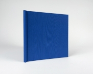 PhotoBook For Staple Steelbinding 21x21 Kashmir UltraMarine / Black Mirror